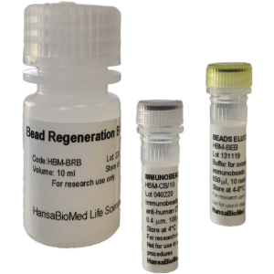 Immunobeads for immunocapture of CD63 positive exosomes / EVs (human) Immunobeads for immunocapture of CD63 positive exosomes / EVs (human)
